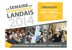 Industriels et PME - Innovation - SDEL 2014