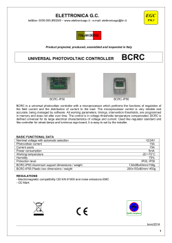 BCRC - Elettronica GC