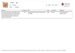Id effect Site Squillace Lat. 38.781 Long. 16.518 Effects