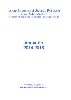 Annuario 2014-2015