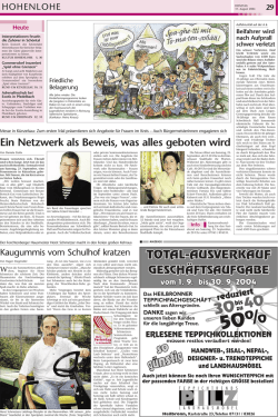 Ein Netzwerk als Beweis, was alles geboten wird - STIMME.de