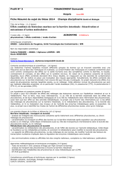 Fiche Résumé - Université de Rennes 1