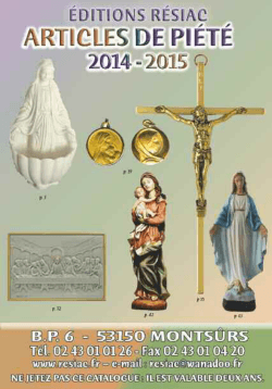 Catalogue Articles de piété 2014-2015