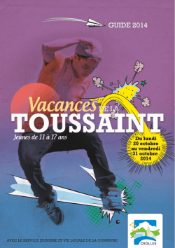 DES actiVitéS - Ville de Crolles