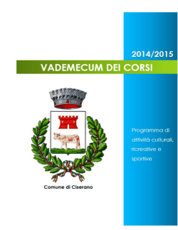 e...state baby - Comune di Ciserano