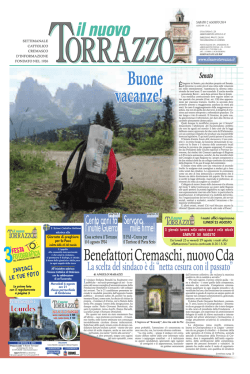 02/08/2014 - Il Nuovo Torrazzo