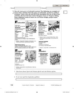 132 3 Was die Leute gern in Lichtenfels machen - EMC Publishing