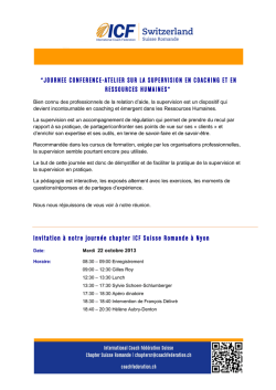 ICFSR-221013-JourneeSupervision