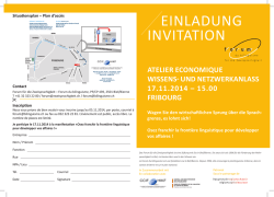 INVITATION EINLADUNG - Forum du bilinguisme