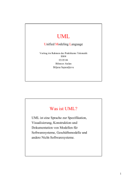 Was ist UML?