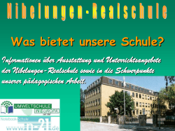 Was bietet unsere Schule? - Nibelungen-Realschule Braunschweig