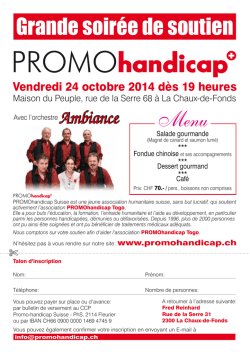 Promo Handicap Flyers A5-2 - logo Promo