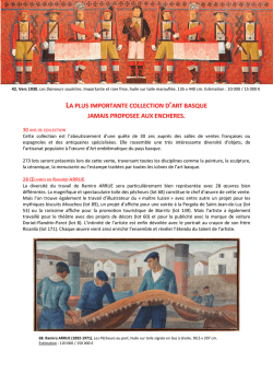 (Communiqué de presse) - Côte basque enchères