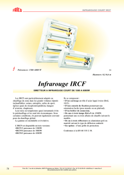 Fiche produit IRCF OLD