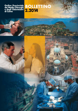 Bolelttino n. 2 - 2014 - Ordine dei Medici e Odontoiatri di Como