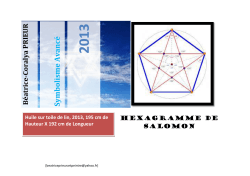 Sceau de Salomon (hexagramme étoilé)