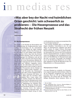 «Was aber bey der Nacht vnd haimblichen Orten geschicht / sein