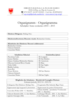 Organigram 2014-15