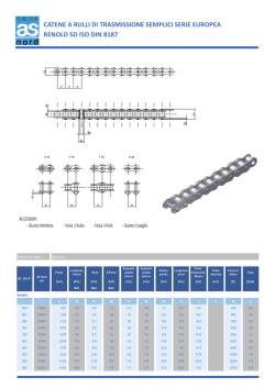Catalogo Renold SD ISO