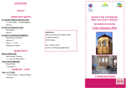 fest 3&egrave;me trimestre.pub - Office de Tourisme de Vierzon