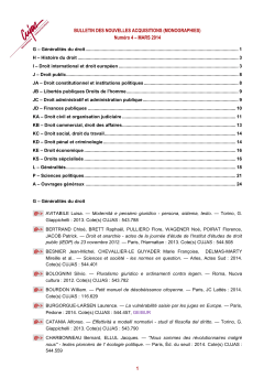 JD &ndash; Finances publiques