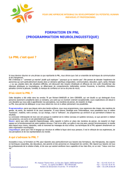 fiche-technique-pnl-metaphorm-montpellier-2014