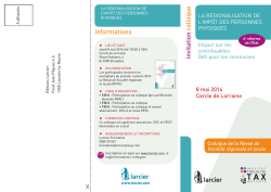 invitation colloque informations