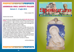 N° 5 Maggio 2014 - Sacro Monte Calvario