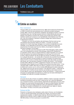 Dossier p&eacute;dagogique