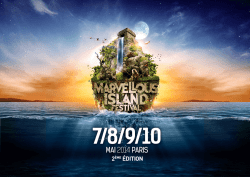 Dossier de Presse Marvellous Island 2014