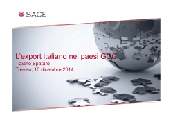 Sace - GCC - Treviso - Unindustria Treviso