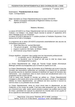 Inscriptionchoeurdepartemental saison2014 2015