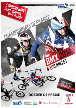 Dossier de Presse CDF BMX 2014 - Cicle-Web