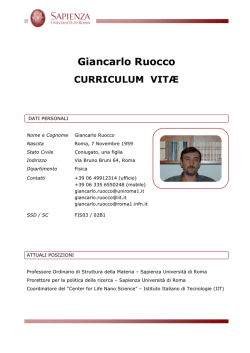 Giancarlo Ruocco