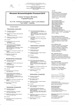 Glorera&uacute;e Reurnatolog&uacute;clre Veroriresl 20 15