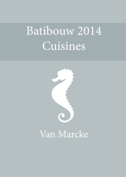 Batibouw 2014 Cuisines