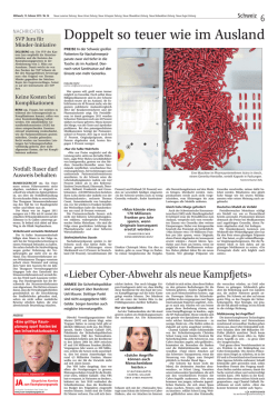 Doppelt so teuer wie im Ausland - GCSP