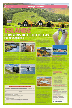 HORIZONS DE FEU ET DE LAVE