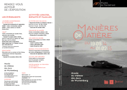 Télécharger le dépliant (PDF, 142 ko) - Musées en Franche