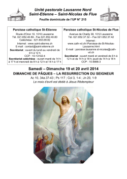 Dimanche 19 et 20 avril 2014 - Cath