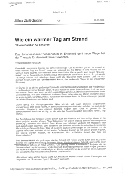 Wie ein warmer Tag am Strand - Agnes Poll-Stiftung in Bonn