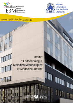 Institut - H&ocirc;pitaux Universitaires La Piti&eacute; salp&ecirc;tri&egrave;re