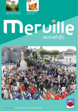 Octobre - mairie de Merville