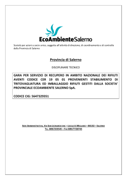 Download allegato - EcoAmbiente Salerno Spa