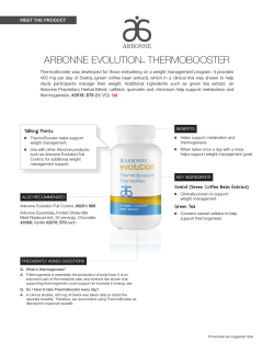 ARBONNE EVOLUTION™ THERMOBOOSTER
