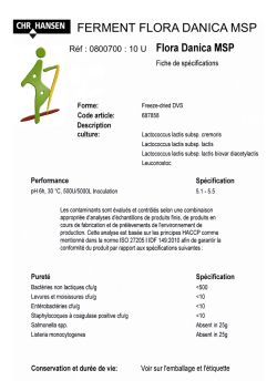 FERMENT FLORA DANICA MSP