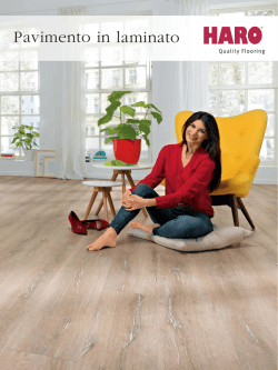 Pavimento in laminato
