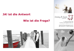 JA! ist die Antwort Wie ist die Frage? - Hamburg-Catering-Service.de