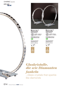 Glaskristalle, die wie Diamanten funkeln - Aulix