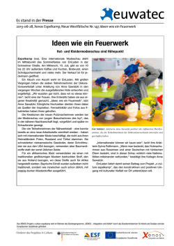 Ideen wie ein Feuerwerk